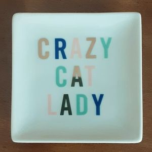 Crazy Cat Lady Trinket Dish